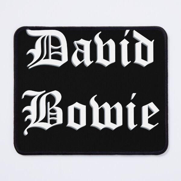 Item preview, David Bowie Typography Tribute Art designed and sold by simpledarkwavewisdom.