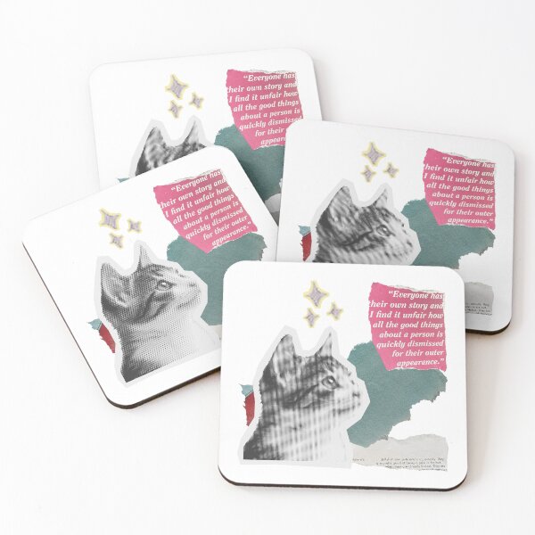 Item preview, Cute Cat Collage with Stars Pop Art designed and sold by T-Shawty.