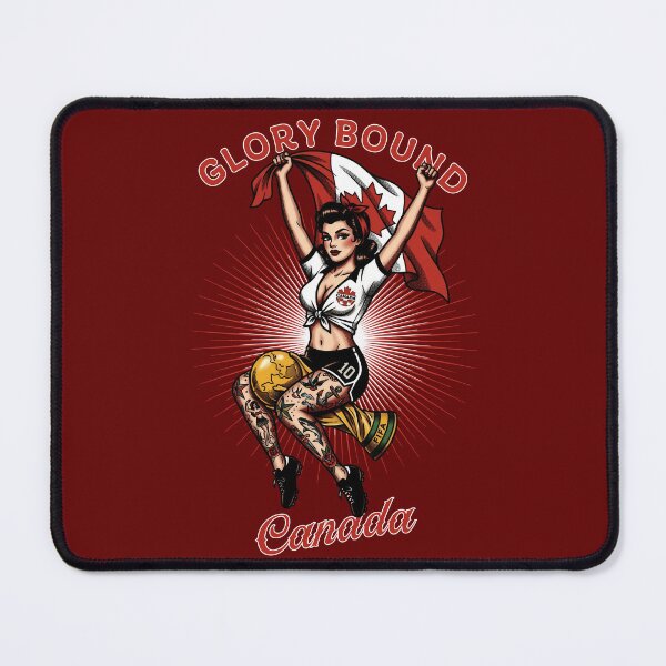 Item preview, Glory Bound Canada Tattoo Pinup world cup 2026 designed and sold by Fictional Ink Society.
