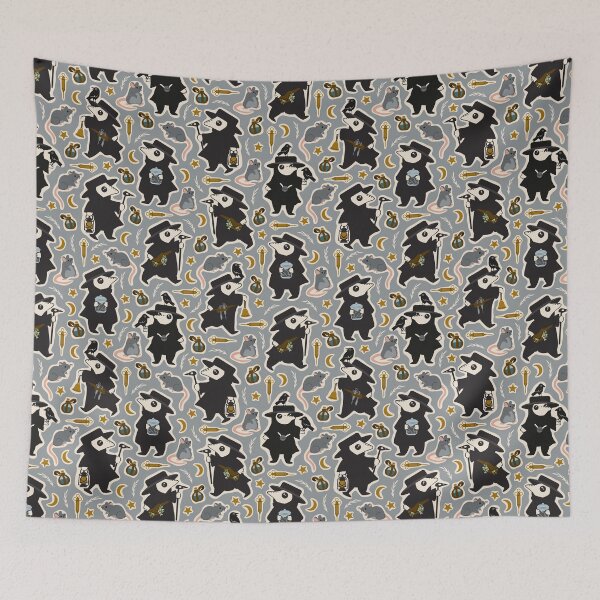 Item preview, Cute Plague Doctors // Moonstone designed and sold by Becca Alessi.