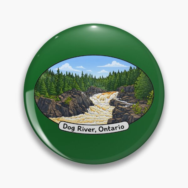 Item preview, Dog River Ontario  designed and sold by Broken Antler Designs .