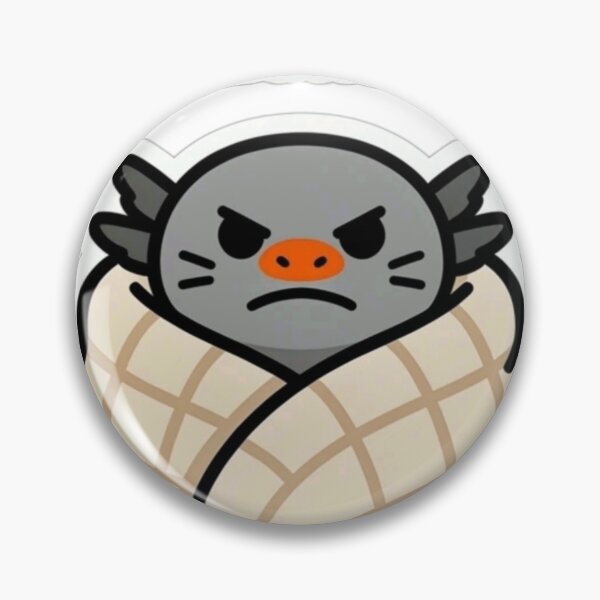 Item preview, Social Battery 0% | Funny Grumpy Bat Blanket Sticker for Introverts designed and sold by Inkabbmate.