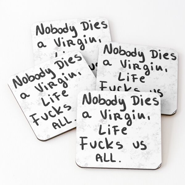 Item preview, no body dies a virgin , life fucks US all. designed and sold by Kasia1987t.