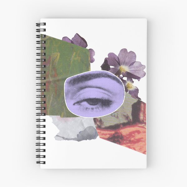 Item preview, Purple Eye Botanical Collage Pop Art designed and sold by T-Shawty.