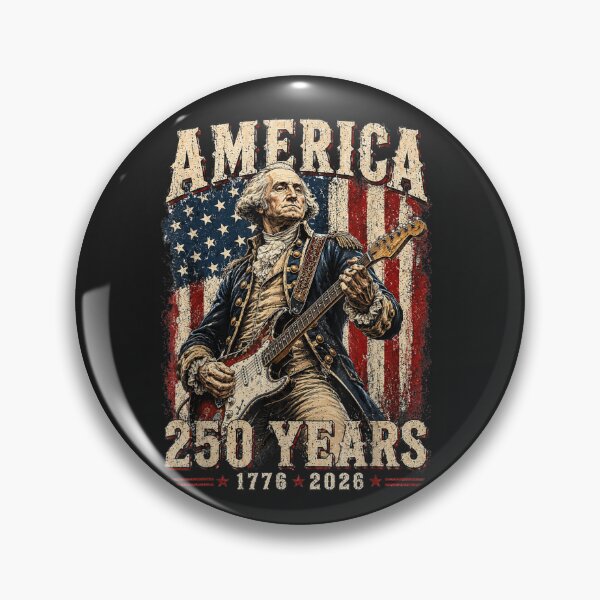 Item preview, America 250 Years 1776 2026 George Washington Patriot Anniversary designed and sold by GrumpySableye.