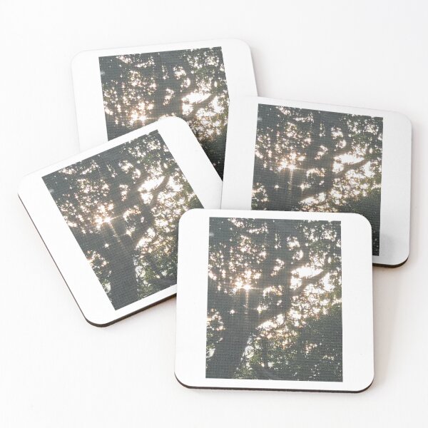 Item preview, Golden Hour Glimmer: Sunbeams Through Leaves designed and sold by Paige Parker.