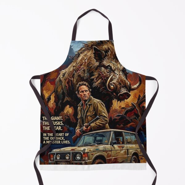 Item preview, The Giant. The Tusks. The Fear. – Razorback Fine Art Print designed and sold by Art's Diner.