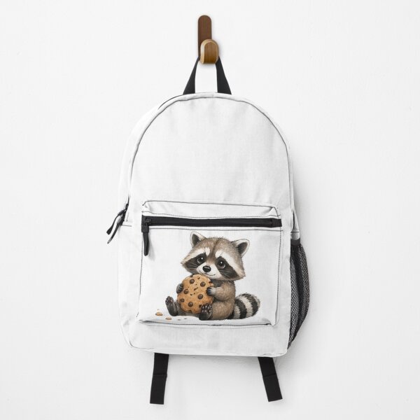 Item preview, Cute Raccoon Eating Cookie designed and sold by Northline Creative.