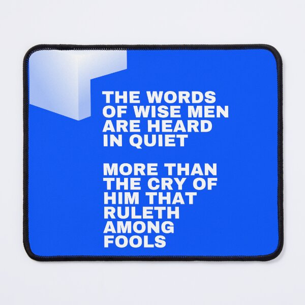 Item preview, Ecclesiastes 9:17 designed and sold by Undonemadenew.