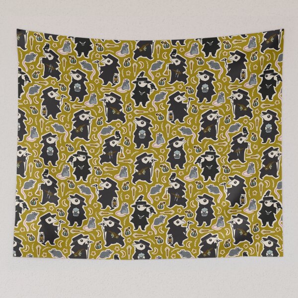 Item preview, Cute Plague Doctors // Golden Moss designed and sold by Becca Alessi.