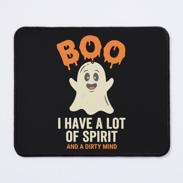 Item preview, Funny Halloween Ghost Spirit and Dirty Mind designed and sold by Amir Faysal.