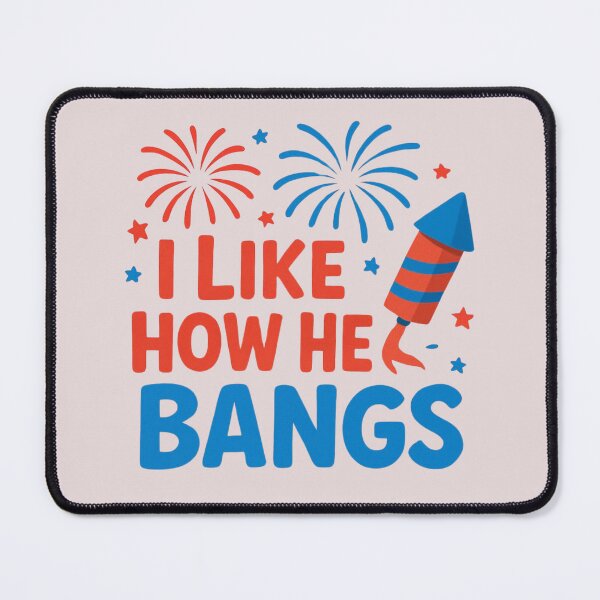 Item preview, I Like How He Bangs Girlfriend Gift And Couples Humor designed and sold by WearFine.