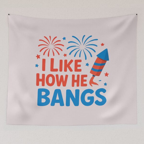 Item preview, I Like How He Bangs Girlfriend Gift And Couples Humor designed and sold by WearFine.