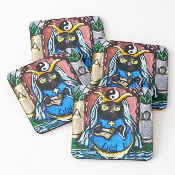 Item preview, The High Priestess Cat designed and sold by KonphieOficial.