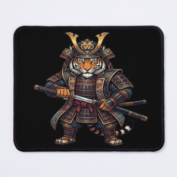 Item preview, Tiger Samurai Warrior Traditional Japanese Art designed and sold by DailySparks.