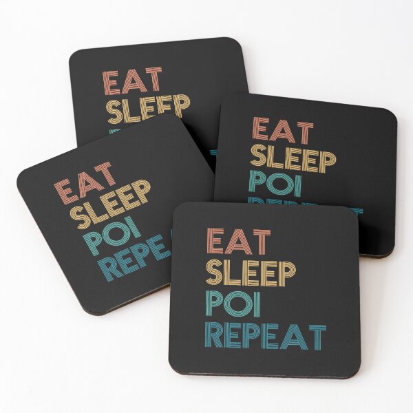 Item preview, Eat Sleep Poi Repeat - Gift For Poi Fans designed and sold by kindxinn.