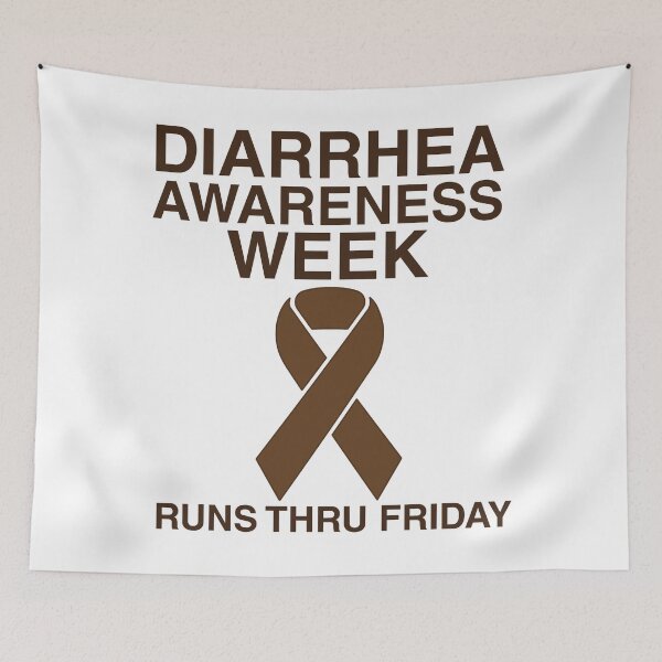 Item preview, Diarrhea Awareness Week designed and sold by pink-beagle.