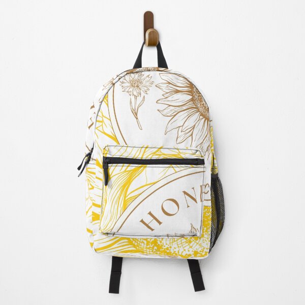 Item preview, Honey Bee Organic Product Sunflower Bee Lover Design designed and sold by JupiterLemons.