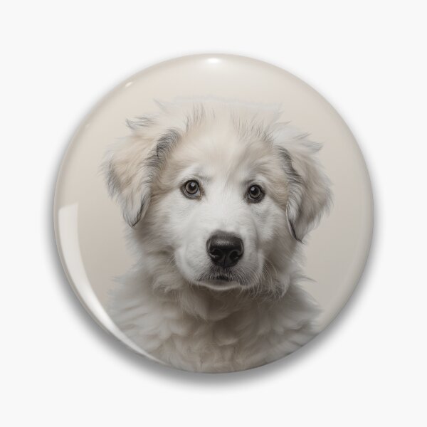 Item preview, Adorable Kuvasz puppy for Cute Hungarian Kuvasz puppy lovers designed and sold by LazyOwlStore.