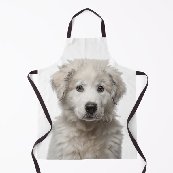 Item preview, Adorable Kuvasz puppy for Cute Hungarian Kuvasz puppy lovers designed and sold by LazyOwlStore.