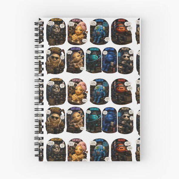 Item preview, 8 PLANETS PLUS PLUTO. designed and sold by PLANET GOSSIP.