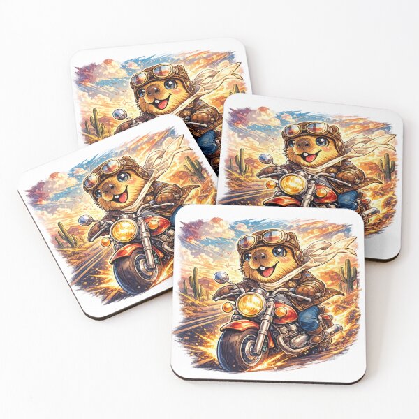 Item preview, Retro Biker Capybara Road Trip Vibes designed and sold by NovaMoodCo.