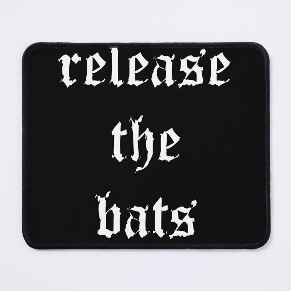 Item preview, Release the Bats – Post-Punk Gothic Tribute Typography designed and sold by simpledarkwavewisdom.