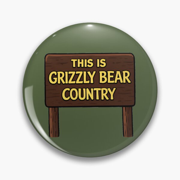 Item preview, Grizzly Bear Country designed and sold by Broken Antler Designs .