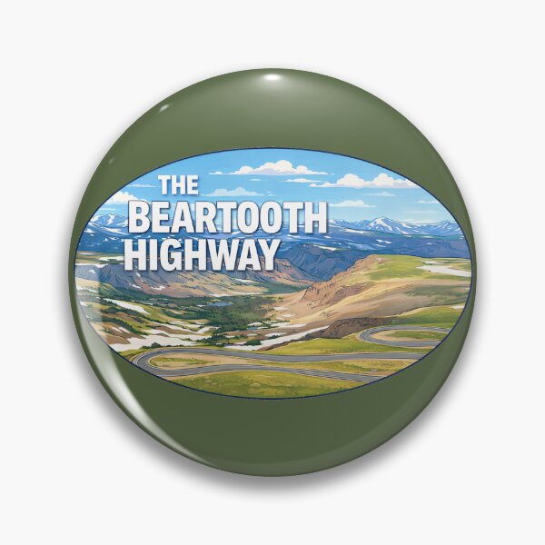 Item preview, Beartooth Highway designed and sold by Broken Antler Designs .