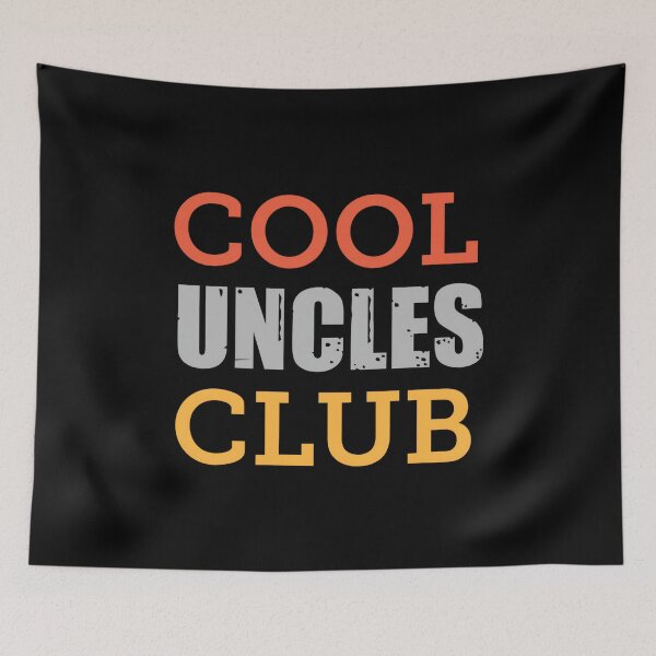 Item preview, Cool Uncles Club - Funny Family Typography designed and sold by SidTastic .