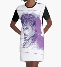 Farbe lila T-Shirt Kleid