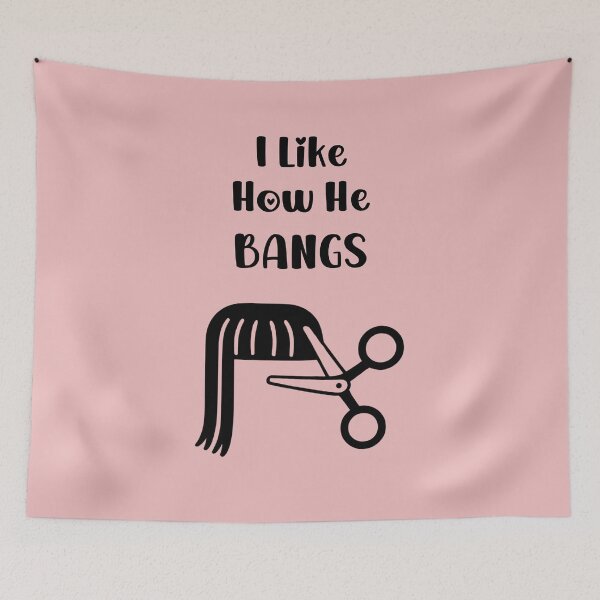 Item preview, I Like How He Bangs Hairdresser And Salon Jokes designed and sold by WearFine.