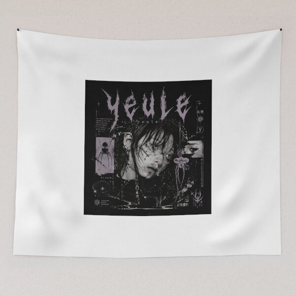 Item preview, Yeule Skullcrusher Cyber Gothic Graphic  Dark Cyberpunk Portrait Design designed and sold by koolthis.