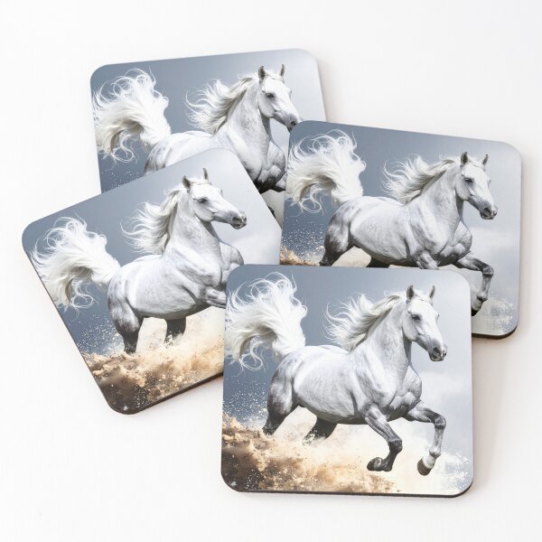 Item preview,  Galloping  White Horse Design designed and sold by BetweenForms.