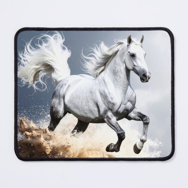 Item preview,  Galloping  White Horse Design designed and sold by BetweenForms.