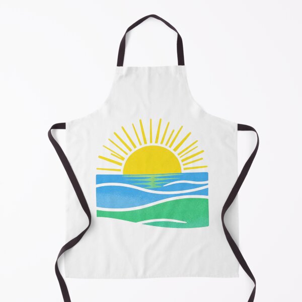 Item preview, Sunrise Over Ocean Waves Coastal Beach Landscape Design designed and sold by Sixième Studio.