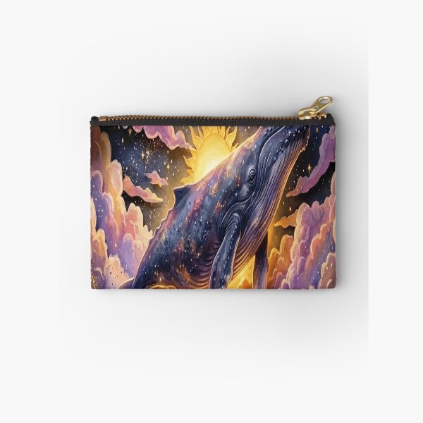 Item preview, Cosmic Whale Swimming Through Nebula Clouds designed and sold by moses10.