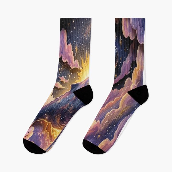 Item preview, Cosmic Whale Swimming Through Nebula Clouds designed and sold by moses10.