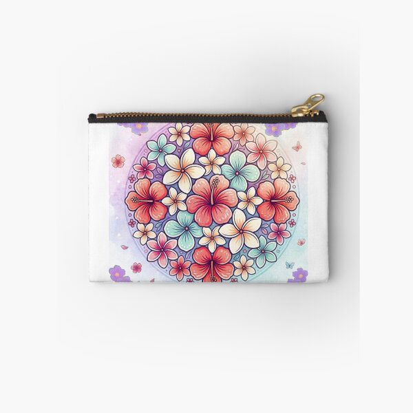 Item preview, Tropical Hibiscus Floral Mandala designed and sold by Lougud.