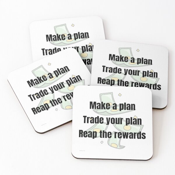 Item preview, Make A Plan Trade Your Plan Reap The Rewards — Trader Motivation Gift — Day Trading Quote designed and sold by Bullrunprints.
