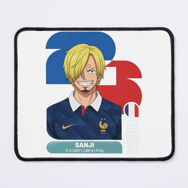 Item preview, Sanji France Football Card Design designed and sold by myJPEG.