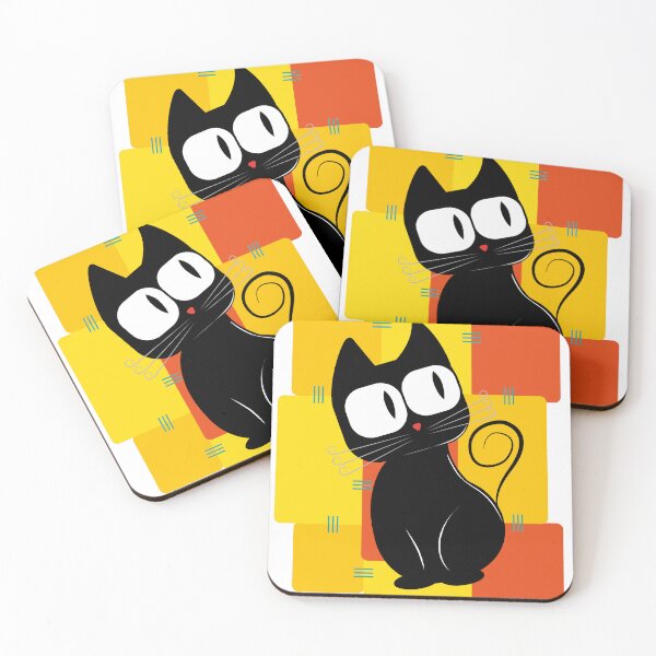 Item preview, Suspicious cat designed and sold by Alê Diaz Design Studio.