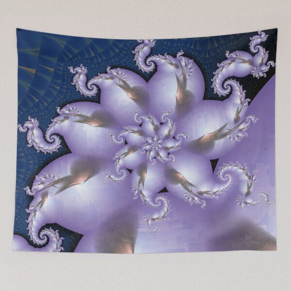 Item preview, The Periwinkle Nautilus Bloom designed and sold by bloorose.