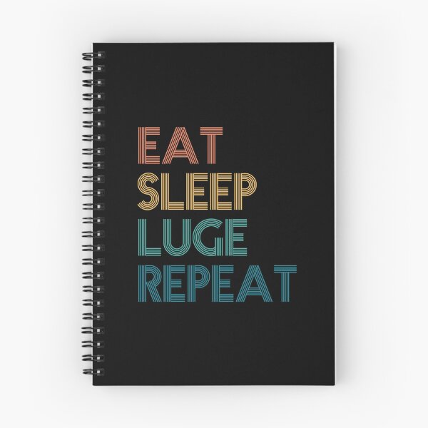 Item preview, Eat Sleep Luge Repeat - Gift For Luge Fans designed and sold by kindxinn.