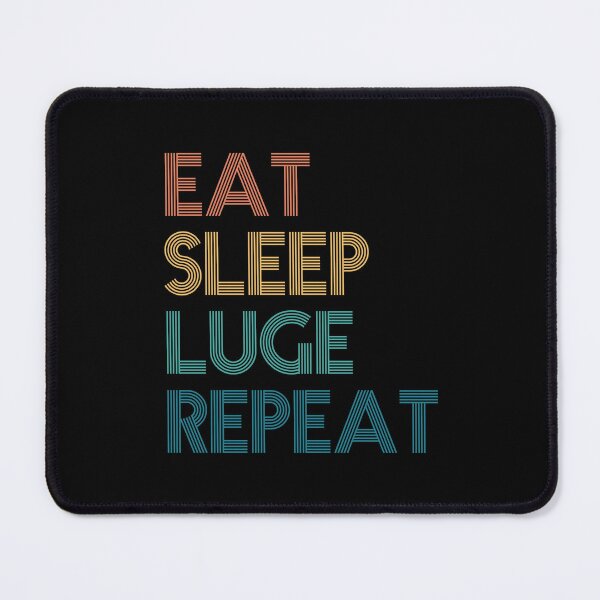 Item preview, Eat Sleep Luge Repeat - Gift For Luge Fans designed and sold by kindxinn.