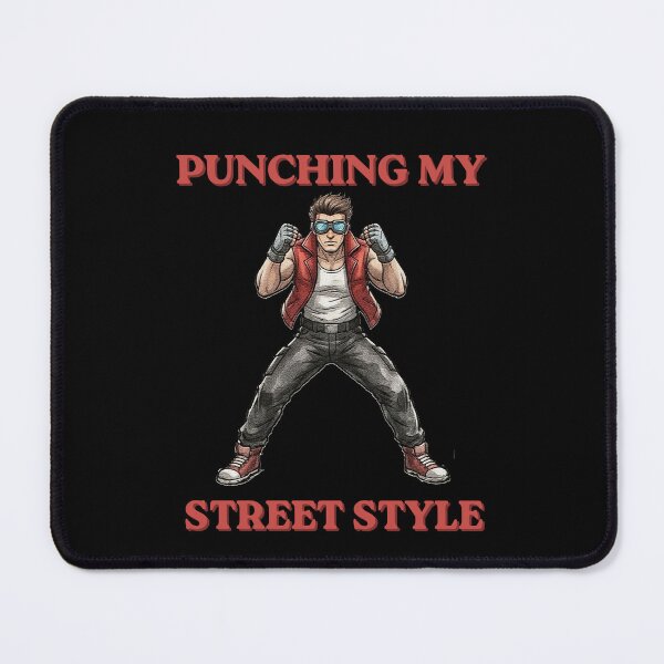 Item preview, 90s Punching My Street Style Retro Art designed and sold by RamjoVerse.