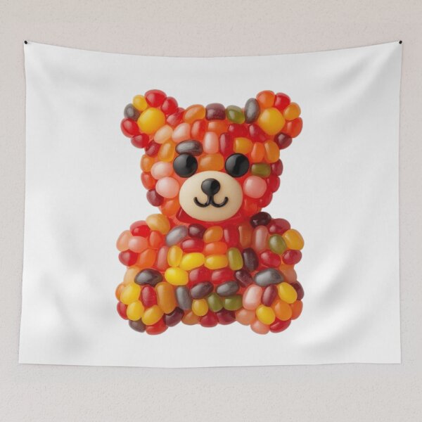Item preview, Jellybean Bear Kawaii Sticker designed and sold by Stylestickers55.