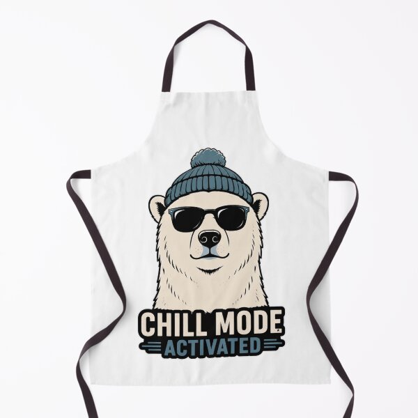 Item preview, Chill Mode Activated Polar Bear Shirt Funny Winter Bear Tee designed and sold by PINK FREE.