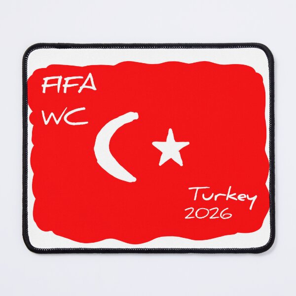 Item preview, Turkey FIFA WC 2026 designed and sold by Simplty.