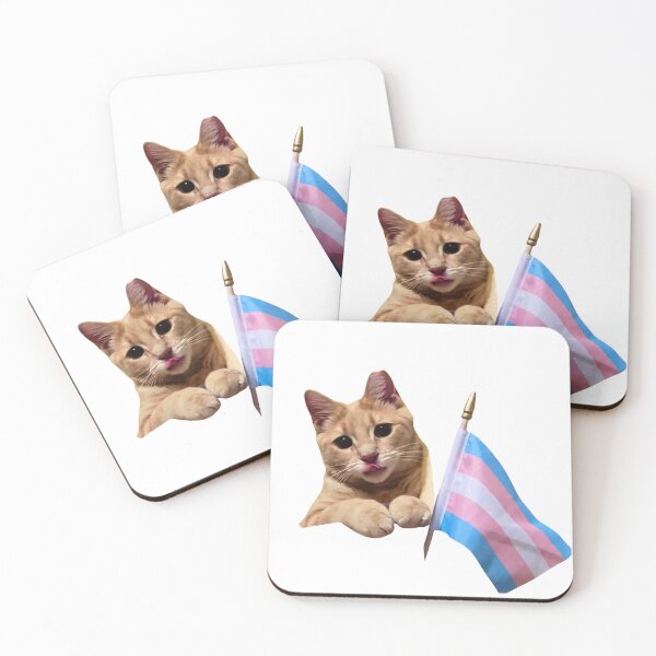 Item preview, Trans Pride Cheddar! designed and sold by Punk-Kitty-Co.
